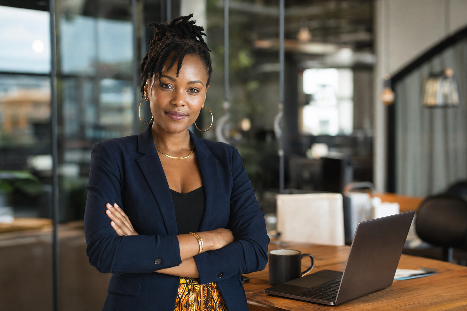 African tech founder managing cloud billing with FinCloud